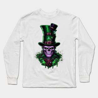 Graffiti Patricks Day Long Sleeve T-Shirt